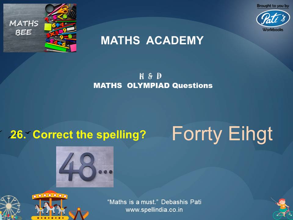 Maths Olympiad exams ... Practice Sample Questions